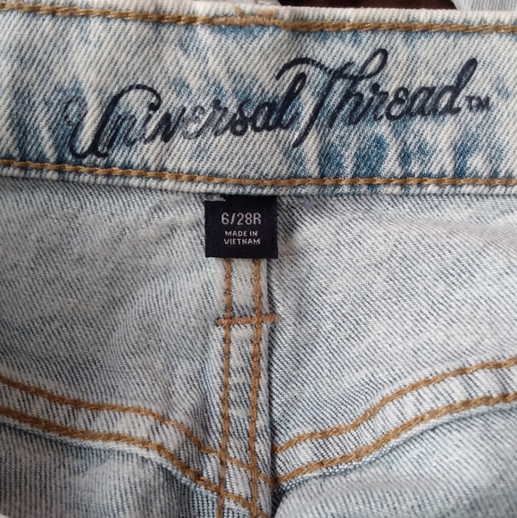 Women's High Rise Vintage Straight Cropped Jeans - Picture 4 of 8